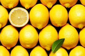 Photograph of lemons still life
