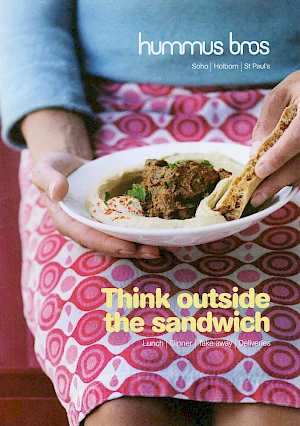 Hummus Bowl and Flatbread