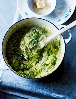 Asparagus Risotto