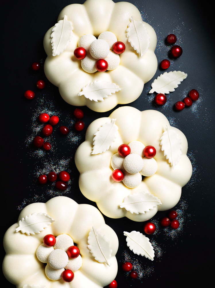 White Chocolate Wreath