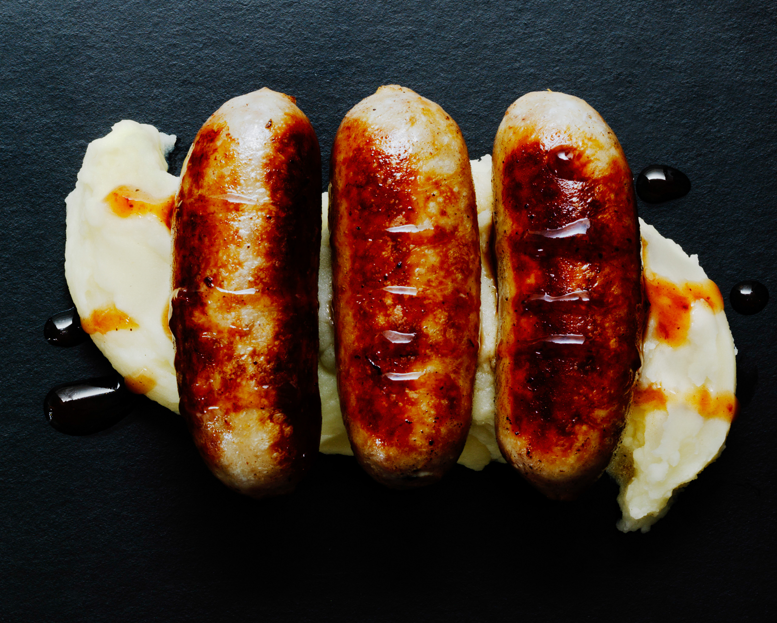 British Bangers and Mash