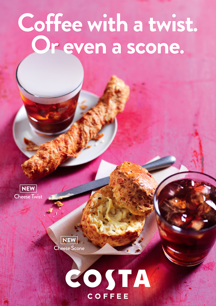 Coffee With A Twist Or Even A Scone