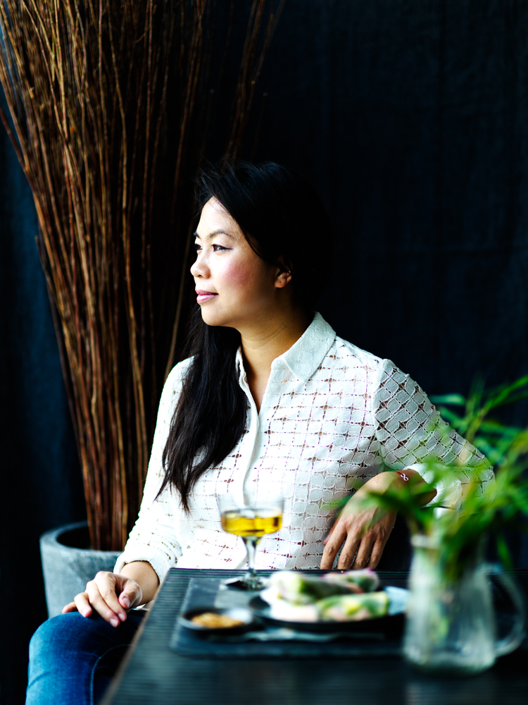 Portrait of Uyen Luu for Waitrose Magazine