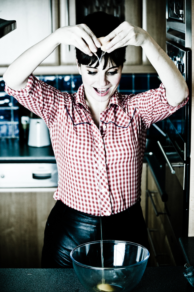 Gizzie Erskine Breaking and Egg