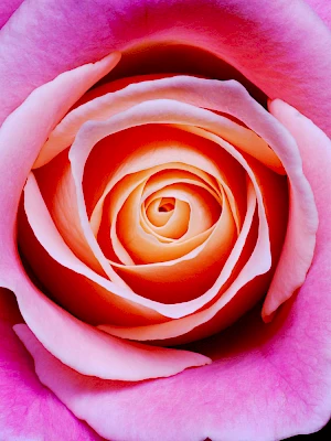 Photograph of Pink Rose Details