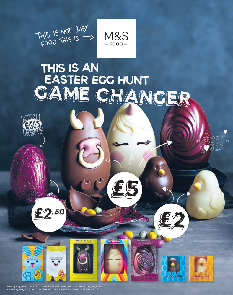 M&S Easter Egg Advert 2019