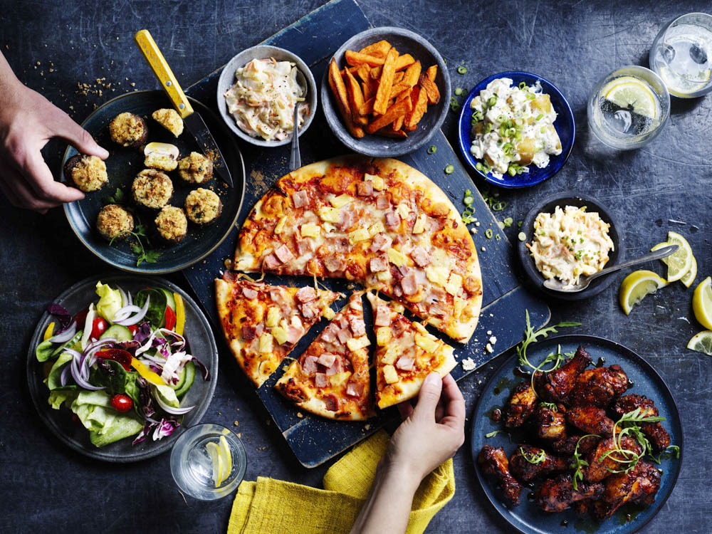 M&S Pizza Dinner Feast