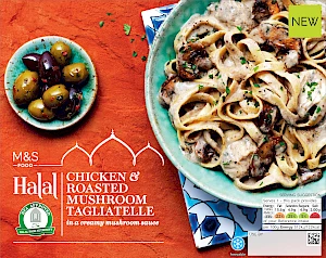 Chicken & Roasted Mushroom Tagliatelle