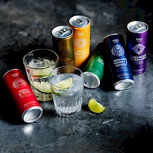 M&S Pride Mixer Cans