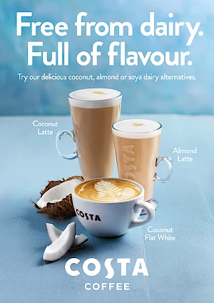 Costa Free From Dairy Full Of Flavour