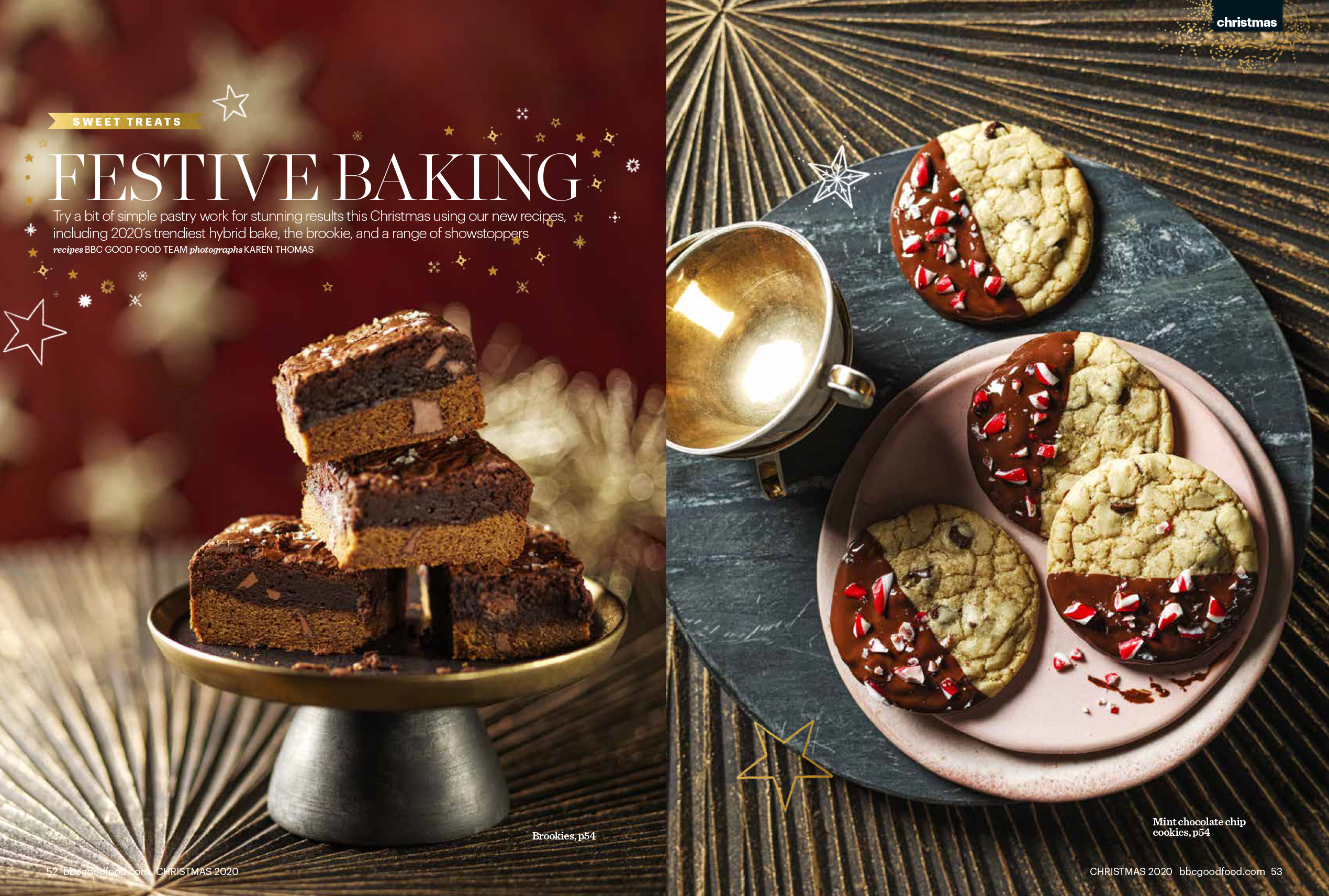 BBC Good Food Christmas Festive Baking Feature 2020