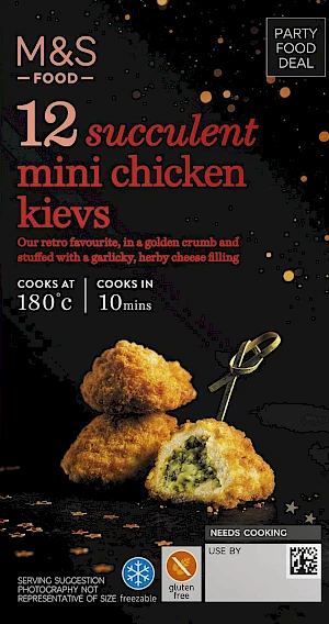 M&S Succulent Mini Chicken Kievs