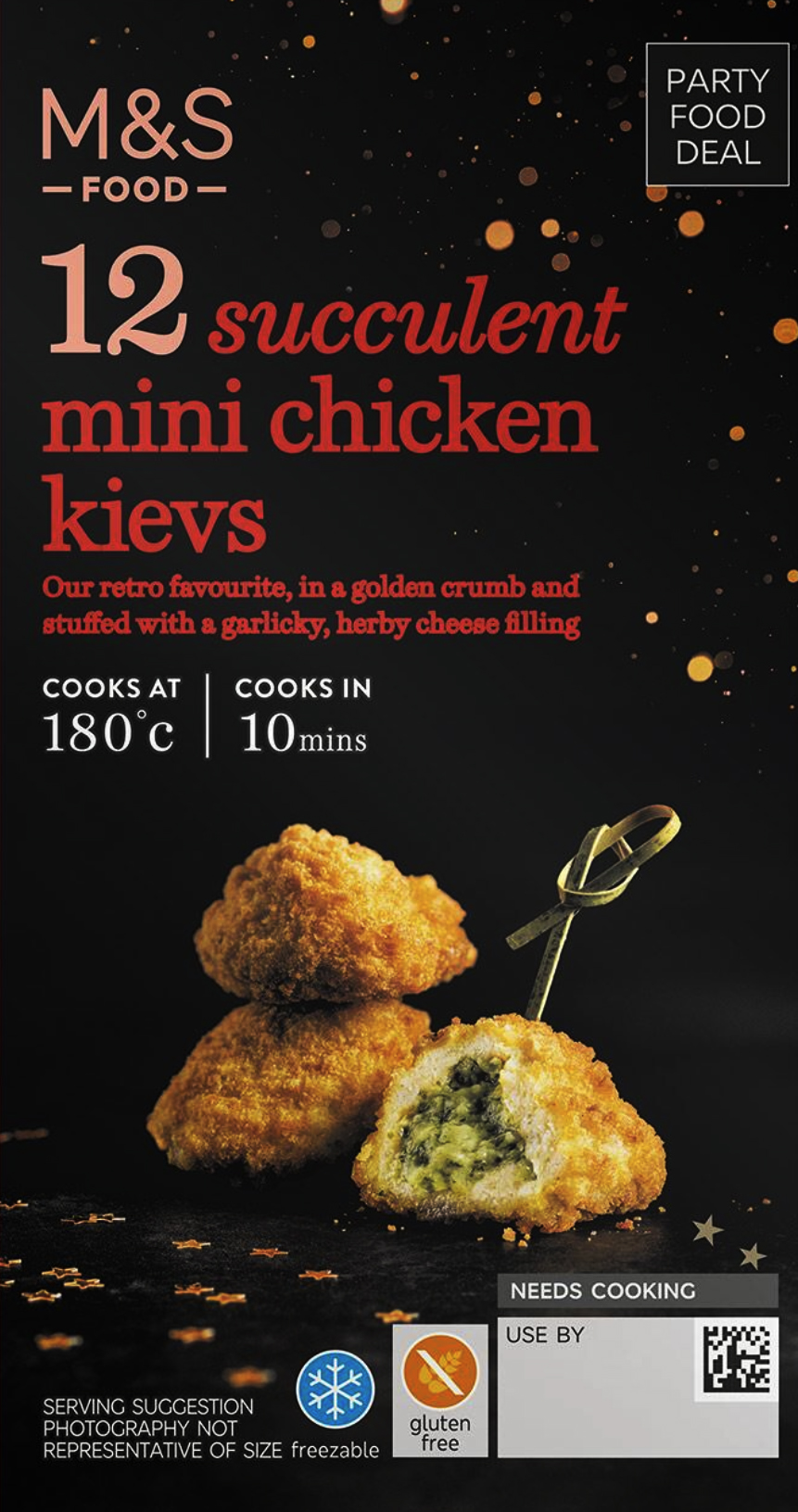 M&S Succulent Mini Chicken Kievs
