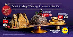 Lidl Christmas Advert 2020 - Good Puddings We Bring To You And Your Kin