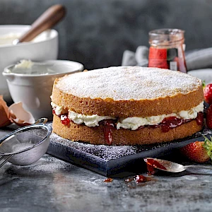 M&S Victoria Sponge Cake