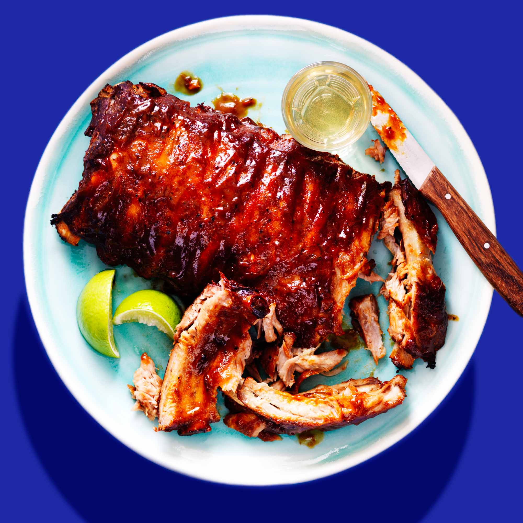Sticky Ribs with Lime