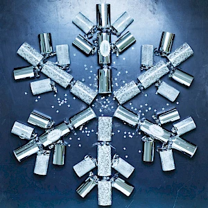 Lidl Christmas Crackers Snowflake Pattern