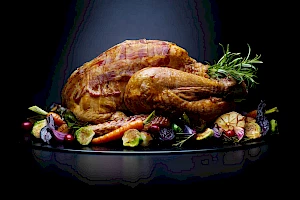 Turkey Profile with Roast Vegetables