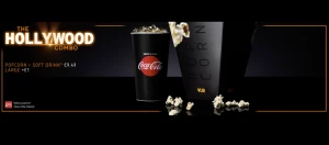 Vue Cinema Hollywood Combo Popcorn and Coke
