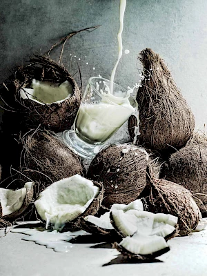 Coconut Milk Splash