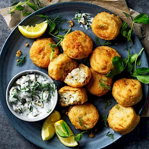 M&S Plant Kitchen Mini Beer Battered Fishcakes