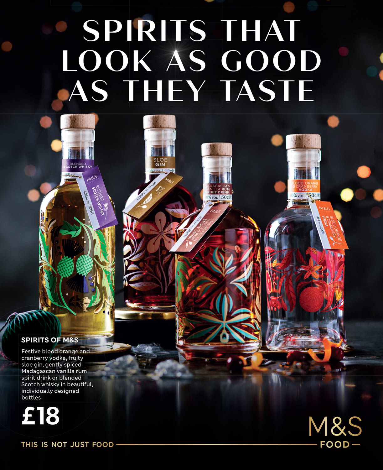 Spirits that look as good as they taste