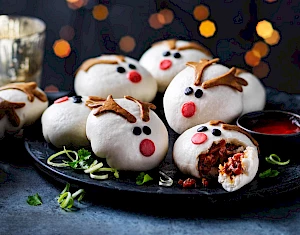 Reindeer Steamed Buns